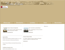 Tablet Screenshot of domuscolosseo.com